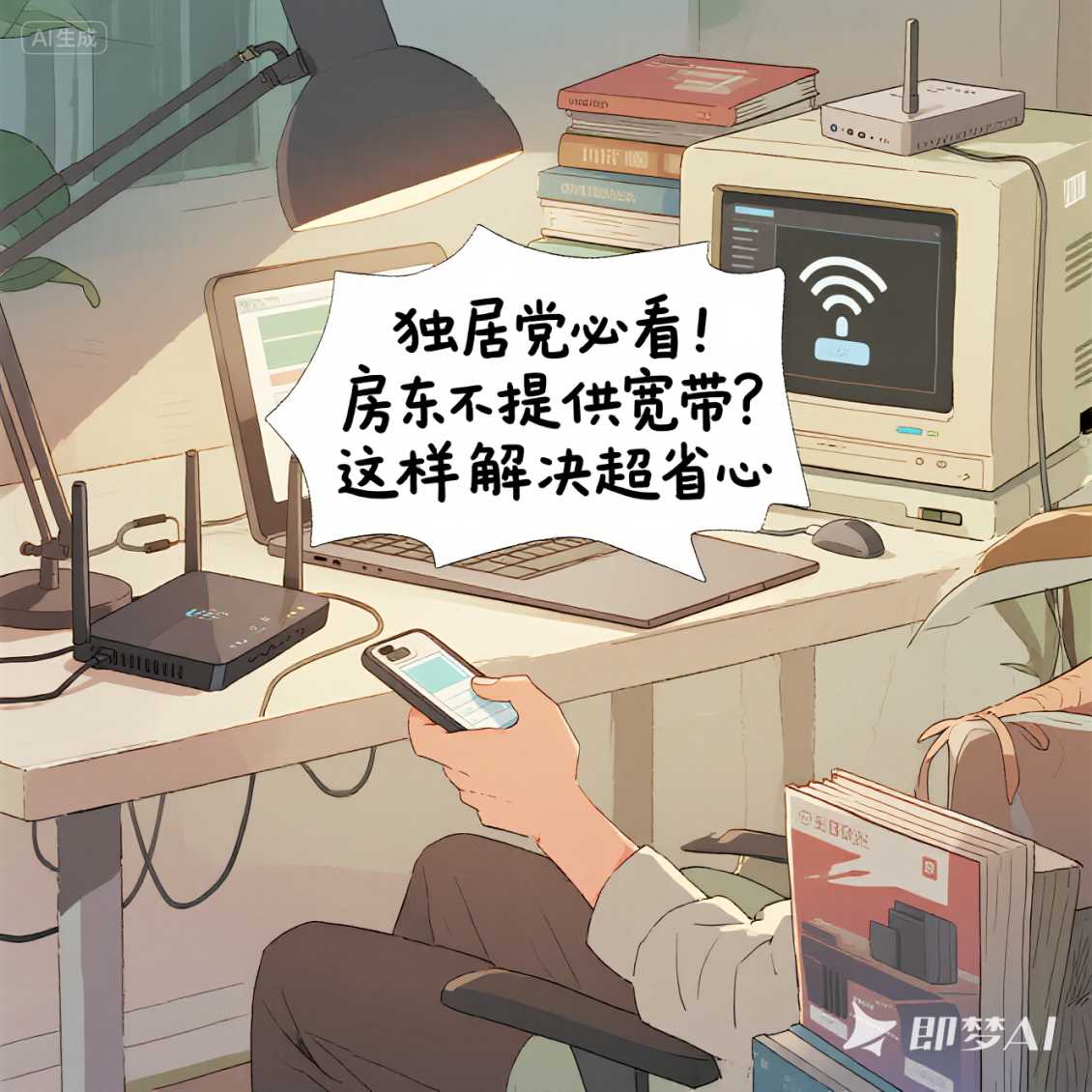 惠济区独居党必看！房东不提供宽带？这样解决超省心