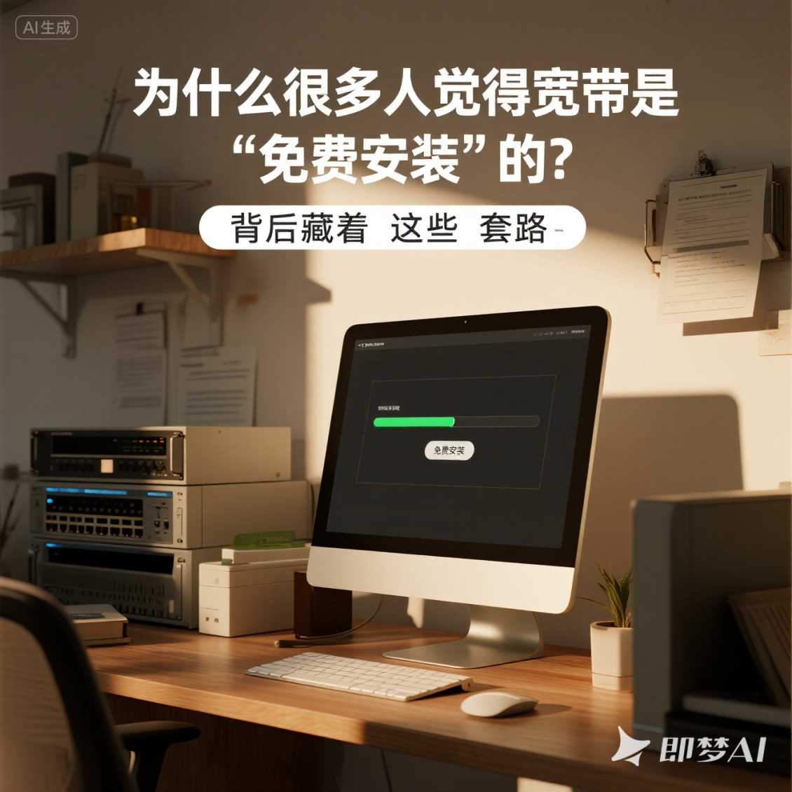 惠济区为什么很多人觉得宽带是 “免费安装” 的？背后藏着这些套路